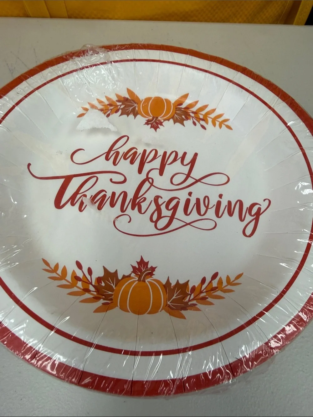 Happy Thanksgiving Disposable Paper Plates 8.5 inch plates - Party Tableware new